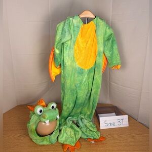 Green Dragon Costume for Kids